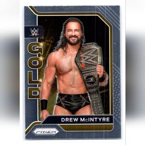 Drew McIntyre 🔥 WWE Wrestling Trading Card 🏆 WWE Champion 🔥 Scottish Warrior